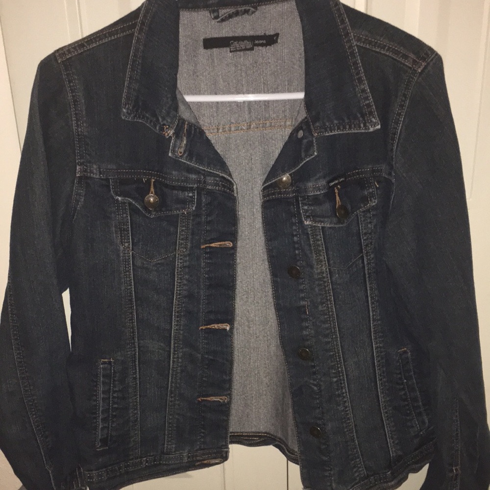 NWOT Calvin Klein denim jacket
